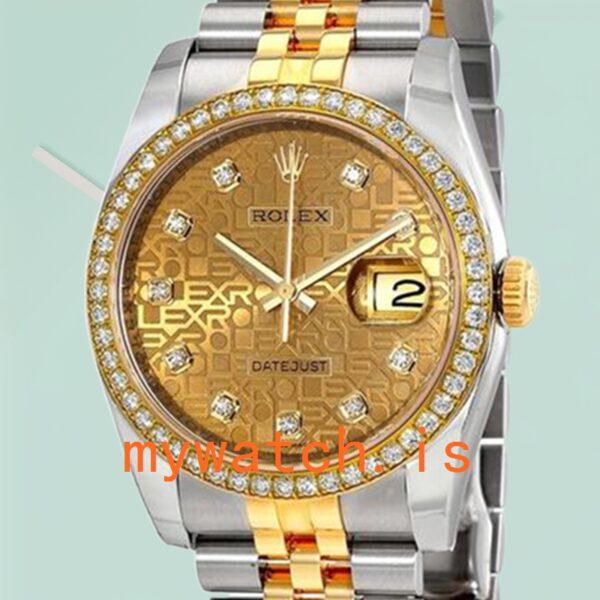 Rolex Datejust Men's 116243CJDJ 36mm Black Dial: A Timeless Classic