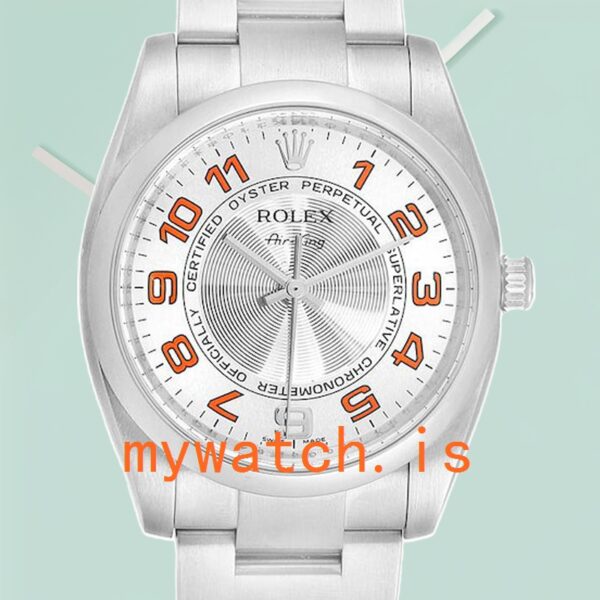 Rolex Air-King 114200SAO Mens 36mm Stainless Steel: Genuine vs. Replica