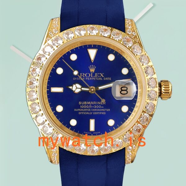 Rolex Submariner 16613 Mens 40mm Gold-tone Automatic: Genuine vs. Replica