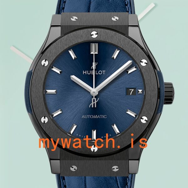 Hublot Classic Fusion 43mm/42mm/45mm Mens 511.CM.7170.LR Blue Dial: A Timeless Masterpiece