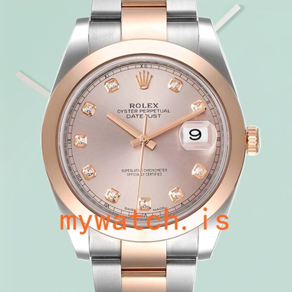 Rolex Datejust M126301-0007 41mm Mens Pink Dial Silver-tone: Genuine vs. Replica