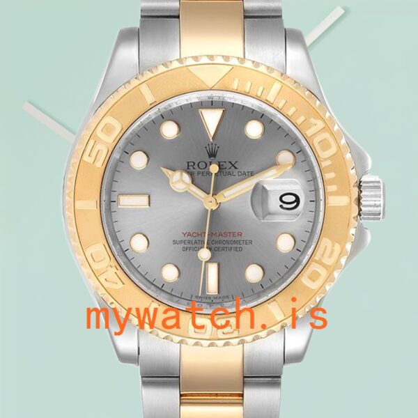 Rolex Yacht-Master 40mm Mens 16623-78763 Silver-Tone: Genuine vs. Replica Analysis