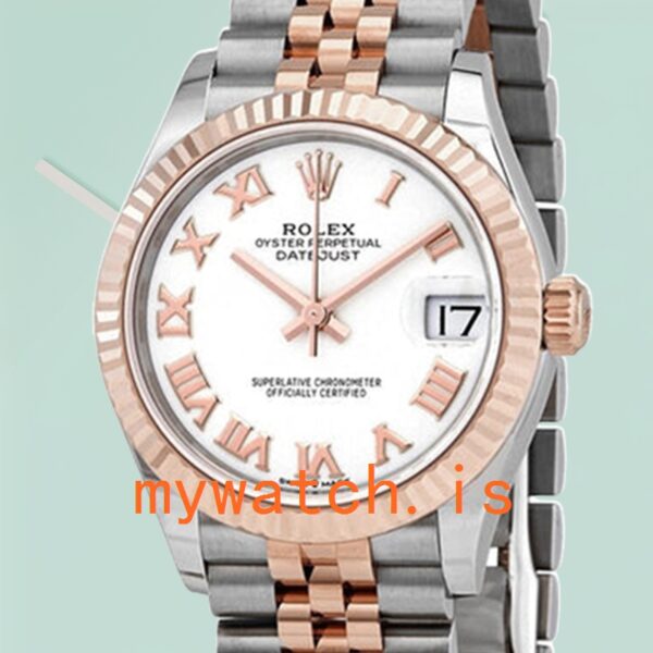Rolex Datejust Ladies m279381rbr-0010 28mm Automatic: Genuine vs. Replica