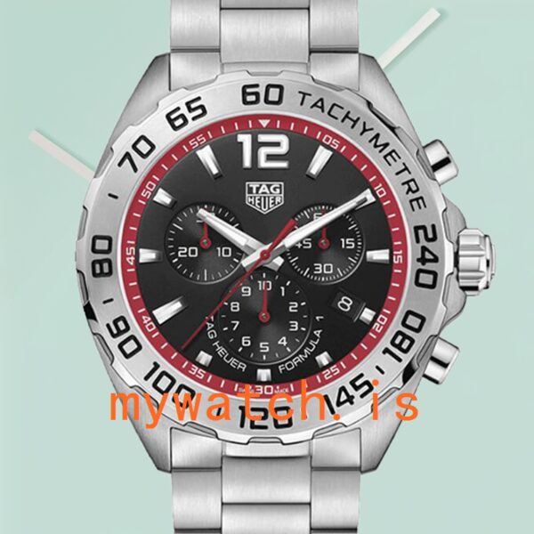 Tag Heuer Formula 1 43mm CAZ101Y.BA0842 Men Black Dial: Luxury Meets Affordability