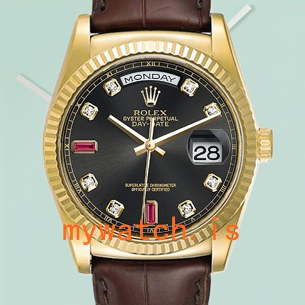 Rolex Day-Date 118138 36mm Mens Gold-tone: Genuine vs. Replica Analysis