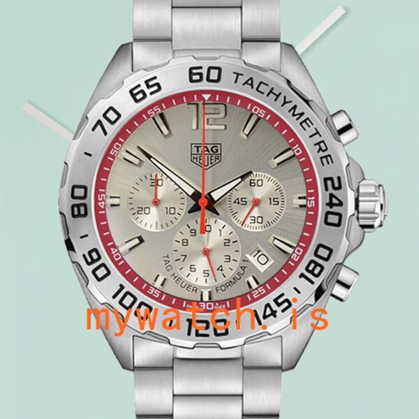 Tag Heuer Formula 1 Men CAZ2018.BA0970 43mm Silver-tone: Genuine vs. Replica