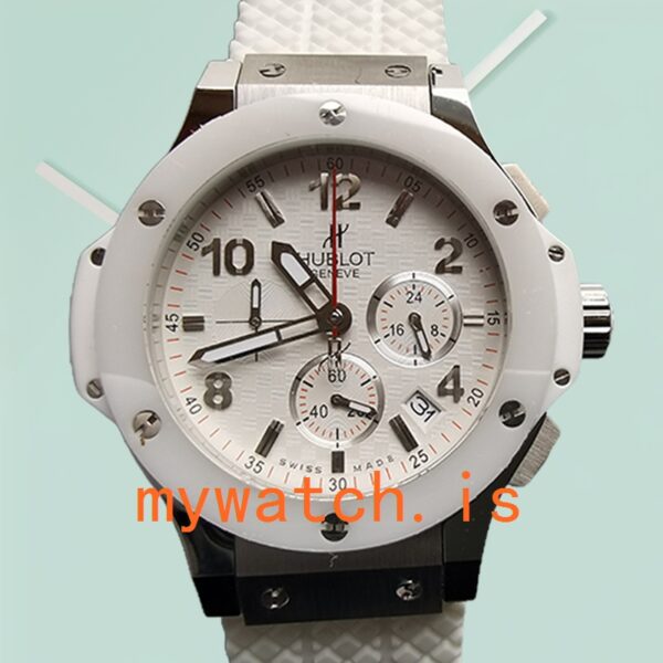 Hublot Big Bang 342.SE.230.RW Mens 44mm Ceramic Bezel White Dial: Genuine vs. Replica