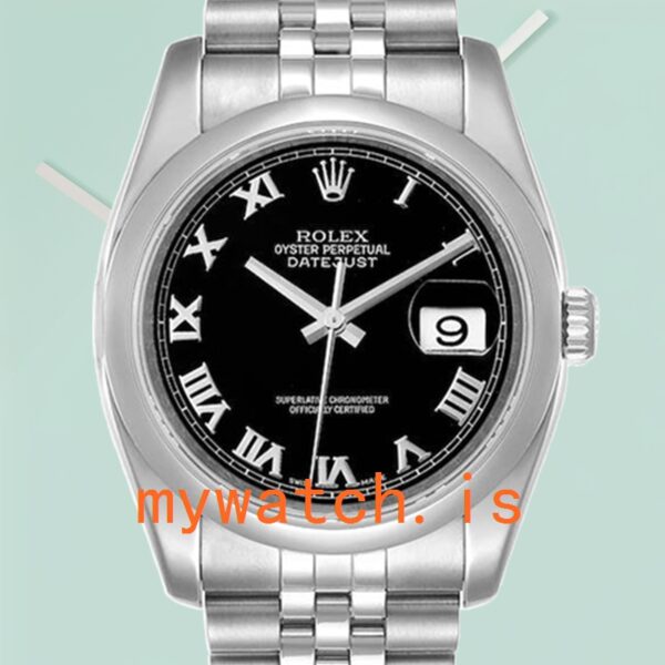 Rolex Datejust 116200BKRJ 36mm Mens Automatic: A Timeless Classic