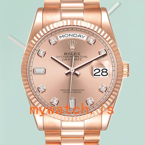 Rolex Day-Date 36mm Mens m128235-0009 Stainless Steel: A Timeless Masterpiece