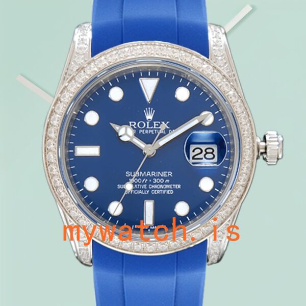 Rolex Oyster Perpetual Unisex 41mm m124300-0006 Silver-tone Turquoise Blue Dial: A Timeless Masterpiece