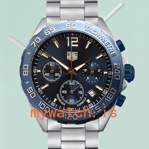 Tag Heuer Formula 1 43mm CAZ1010-001 Men Silver-tone Quartz: A Timeless Piece for the Modern Man