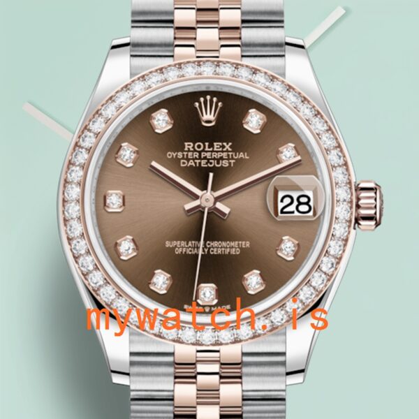 Rolex Datejust m278381rbr-0028 31mm Ladies Silver-tone: A Timeless Elegance