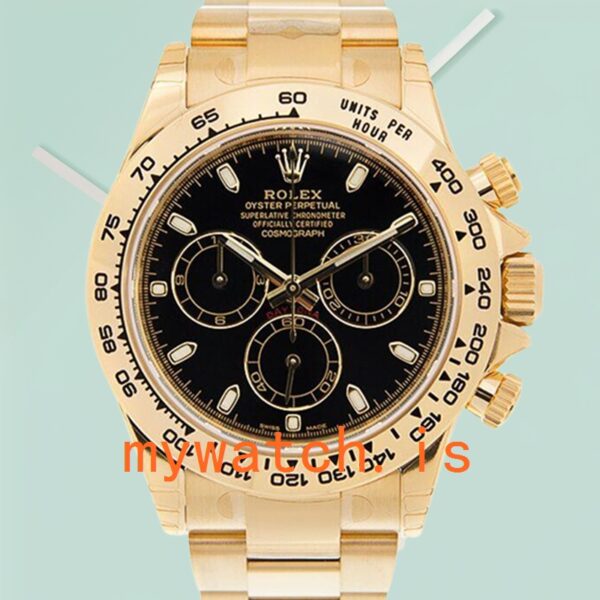 Rolex Daytona 40mm 116508BKSO Mens Black Dial: Genuine vs. Replica Analysis